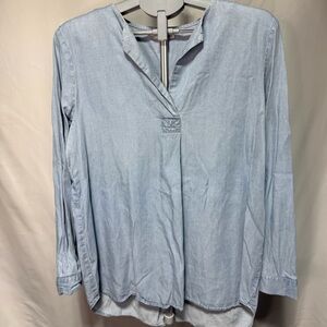 J. Jill Denim Long Sleeve Shirt